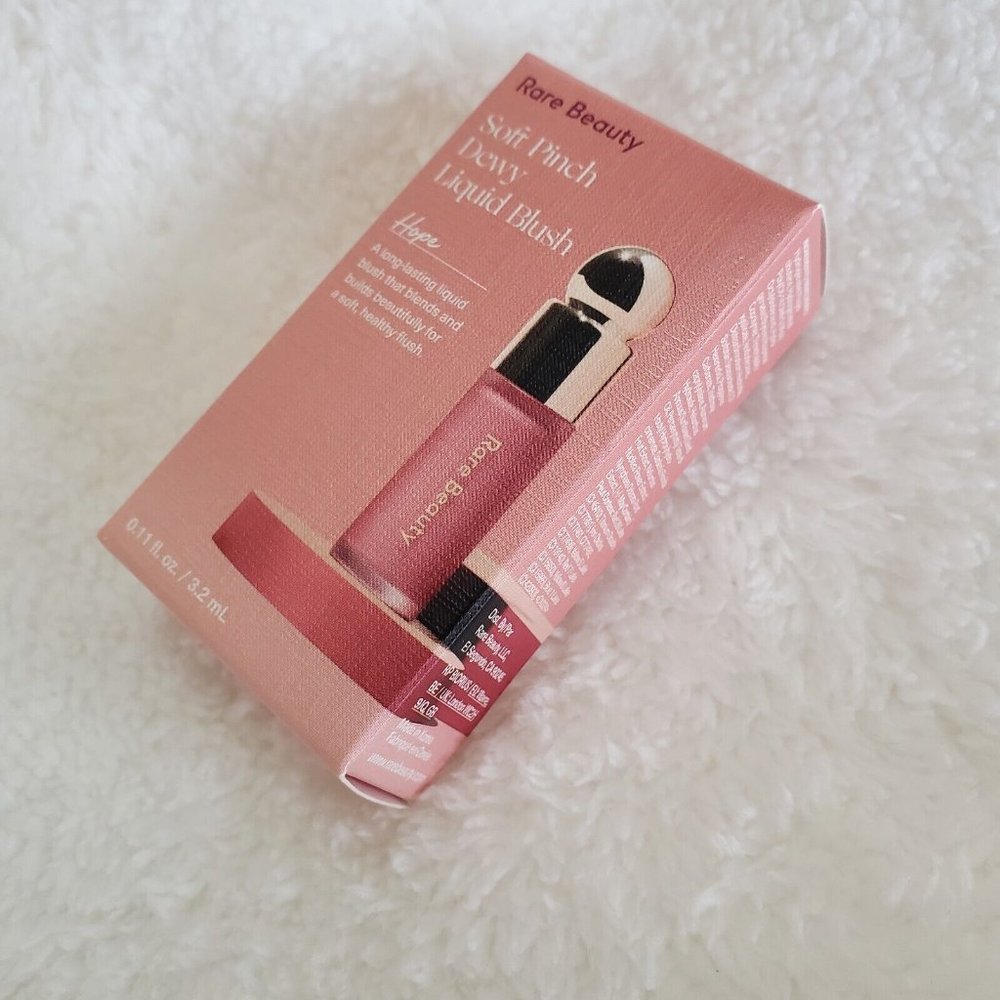 Rare Beauty By Selena Gomez Soft Pinch Liquid Blush Mini in Hope NEW - Picture 5 of 13